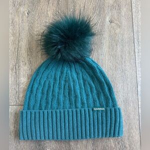 Lululemon Teal Pom Stocking Hat.  New without tags.